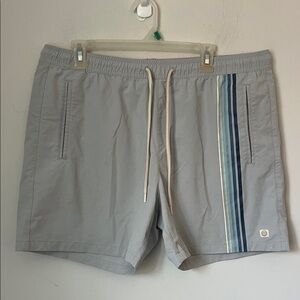 Marine Layer Men's Saturday Sport Short Gray Size X-Large ⚫️